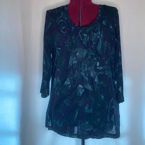 Croft & Borrow blue Blouse